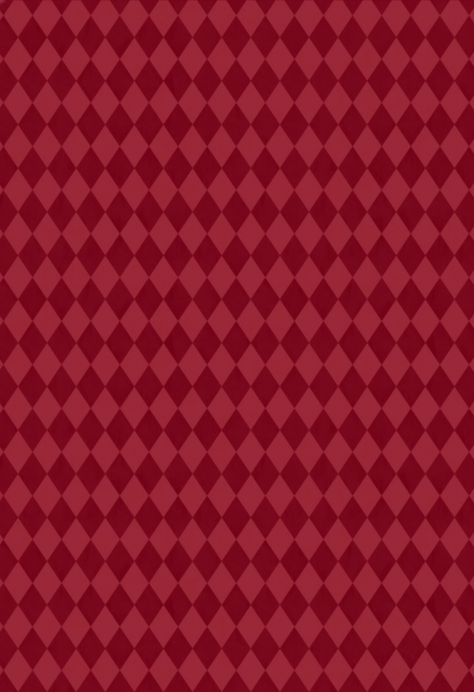 Red diamond pattern